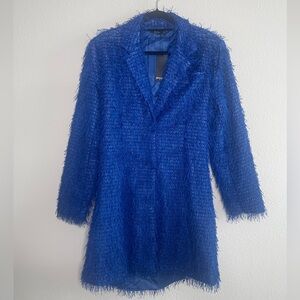 Nasty gal embellished Blue blazer dress